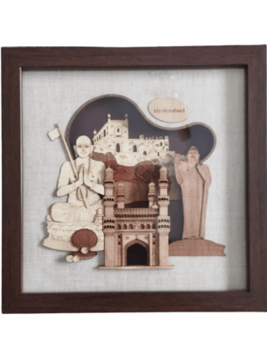 Veneer Art Wall hanging Hyderabad 10" x 10"