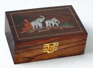 Rosewood Jewellery Box 4*6 Inch